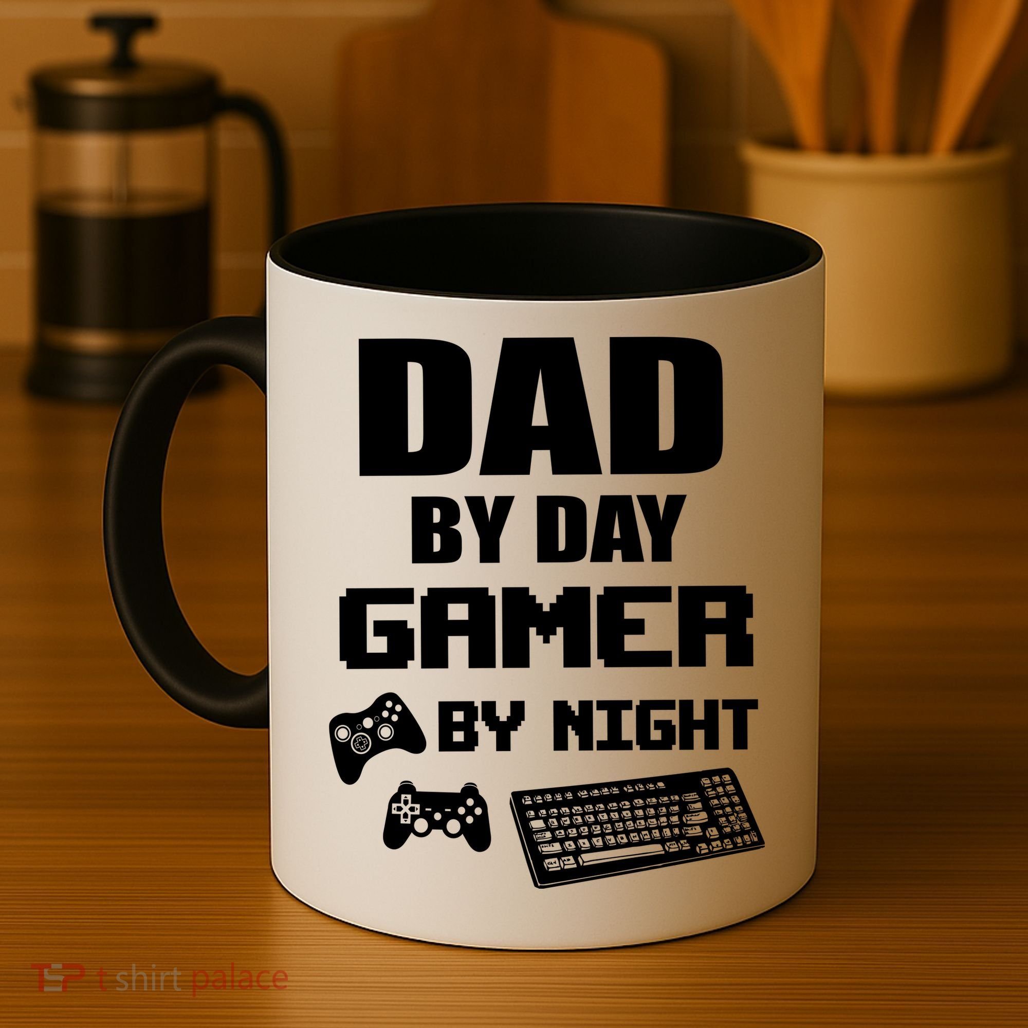 Dad By Day Gamer By Night Coffee Mug