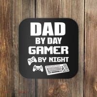 Dad By Day Gamer By Night Coaster thumb 0