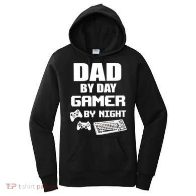Dad By Day Gamer By Night Women's Hoodie