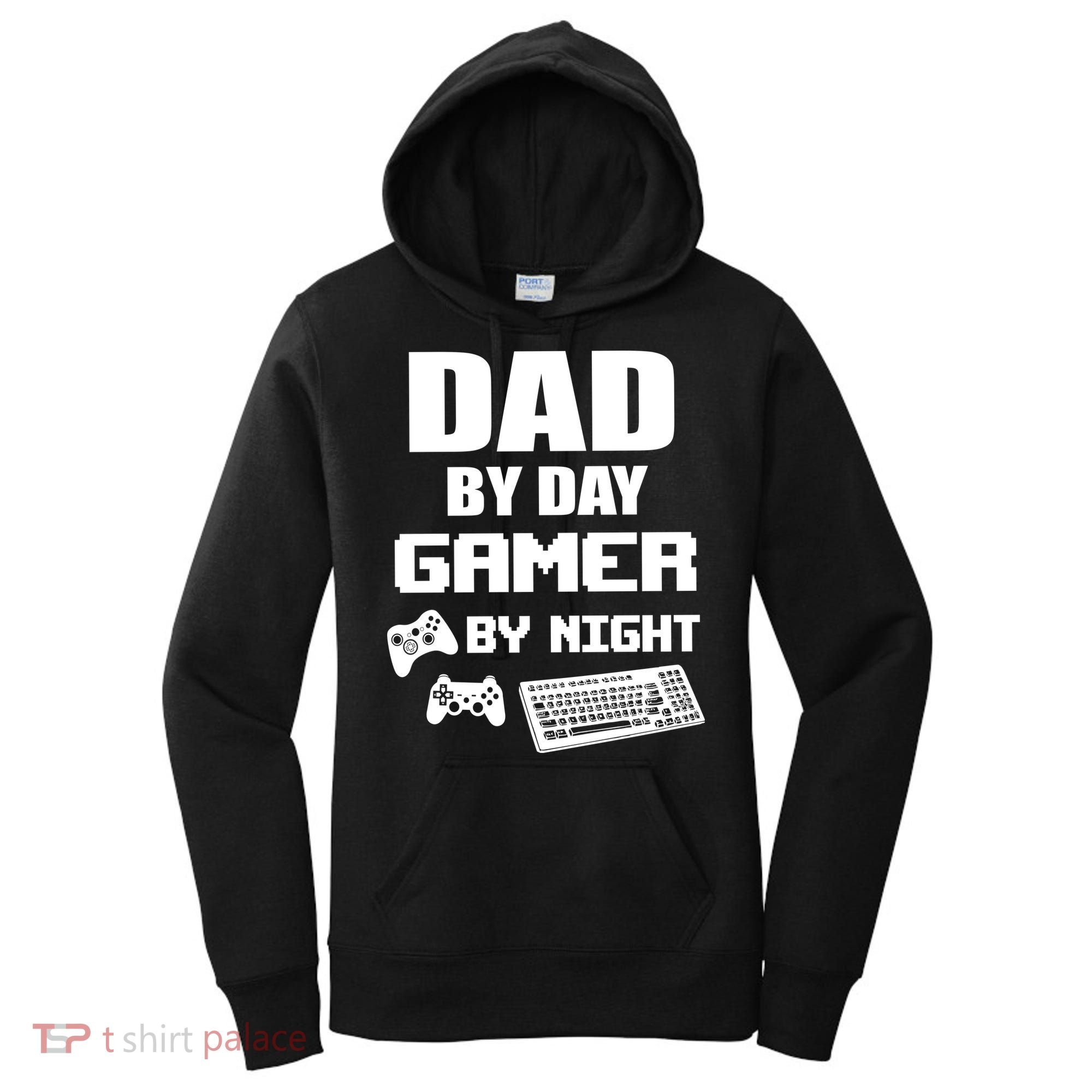 Dad By Day Gamer By Night Women's Hoodie