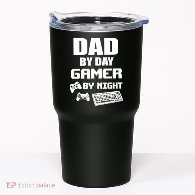 Dad By Day Gamer By Night Tumbler