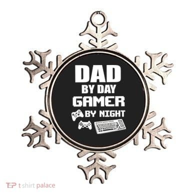 Dad By Day Gamer By Night Ornament
