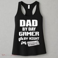 Dad By Day Gamer By Night Women's Tank Top thumb 3
