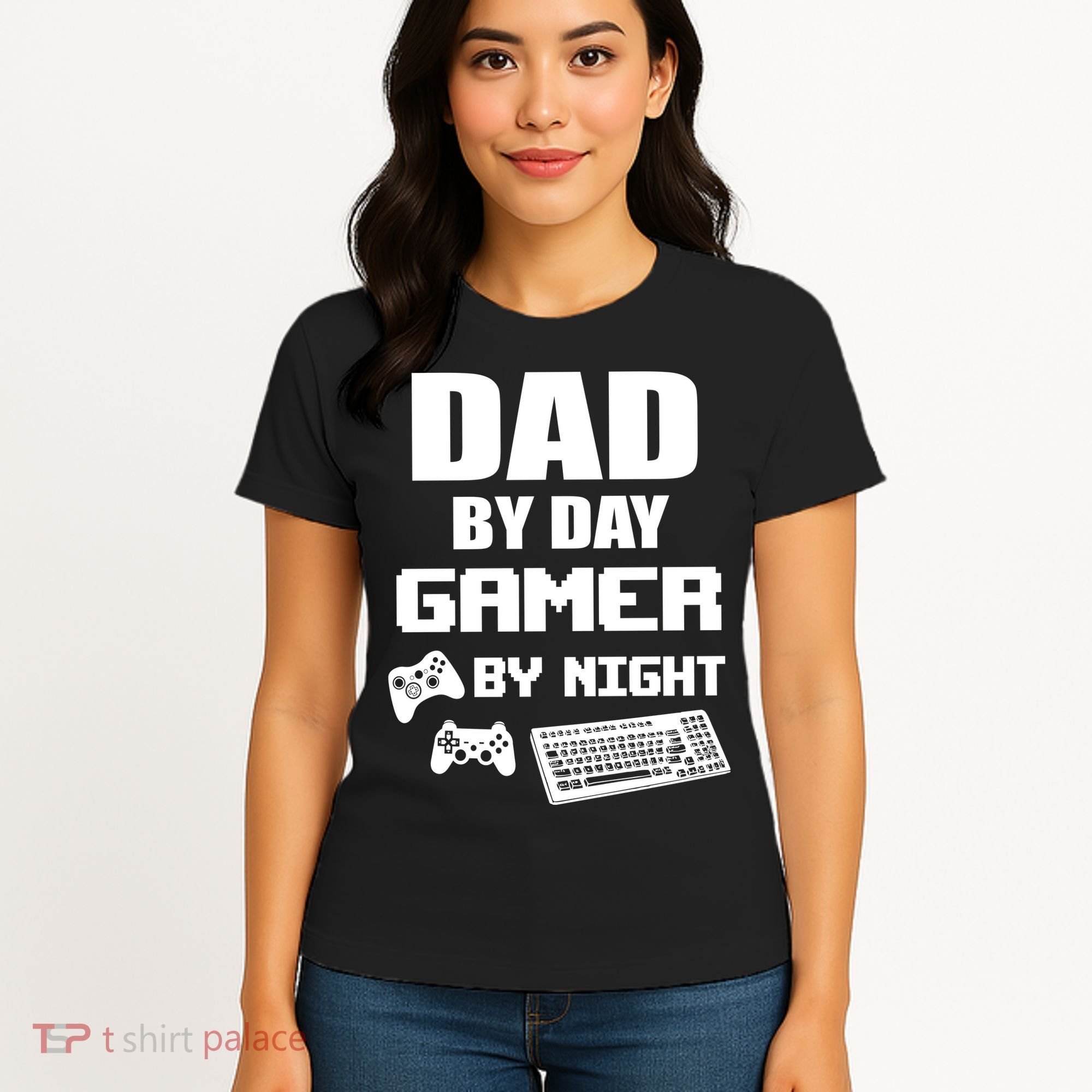 Dad By Day Gamer By Night Women's T-Shirt