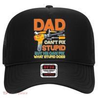 Dad Can't Fix Stupid But He Can Fix What Stupid Does Hat thumb 0