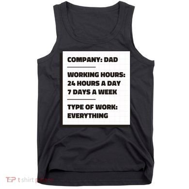 Dad Company Tank Top