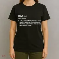 Dad Definition Of All Things T-Shirt thumb 4