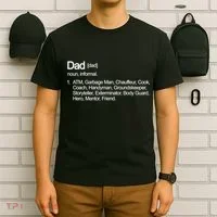 Dad Definition Of All Things T-Shirt thumb 6