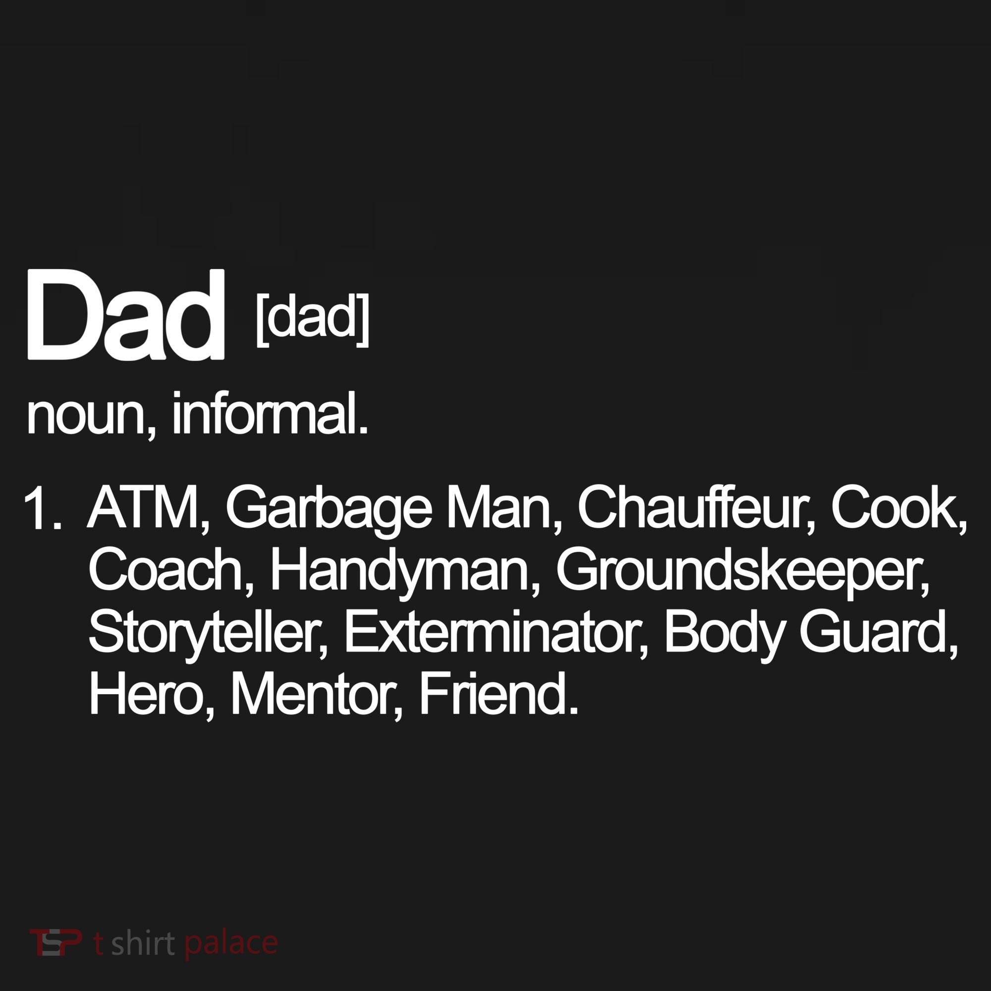 Dad Definition Of All Things Backpack
