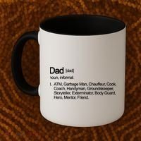 Dad Definition Of All Things Coffee Mug thumb 2
