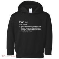 Dad Definition Of All Things Toddler Hoodie thumb 0