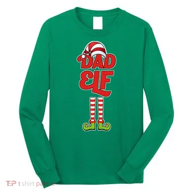 Dad Elf Long Sleeve Shirt