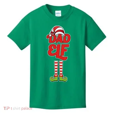 Dad Elf Kids T-Shirt