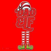 Dad Elf Santa Hat thumb 1