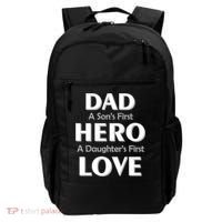 Dad First Hero And Love Backpack thumb 0