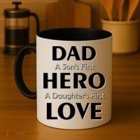 Dad First Hero And Love Coffee Mug thumb 4