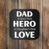 Dad First Hero And Love Coaster thumb 0