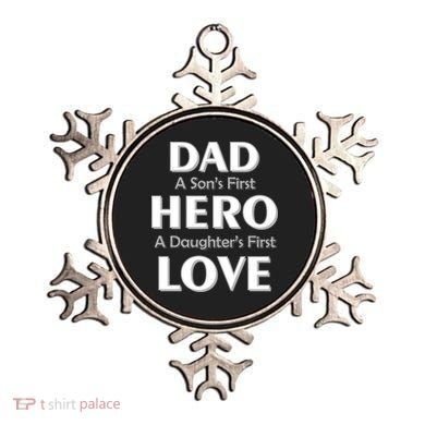 Dad First Hero And Love Ornament