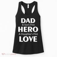 Dad First Hero And Love Women's Tank Top thumb 0