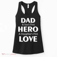 Dad First Hero And Love Women's Tank Top thumb 0