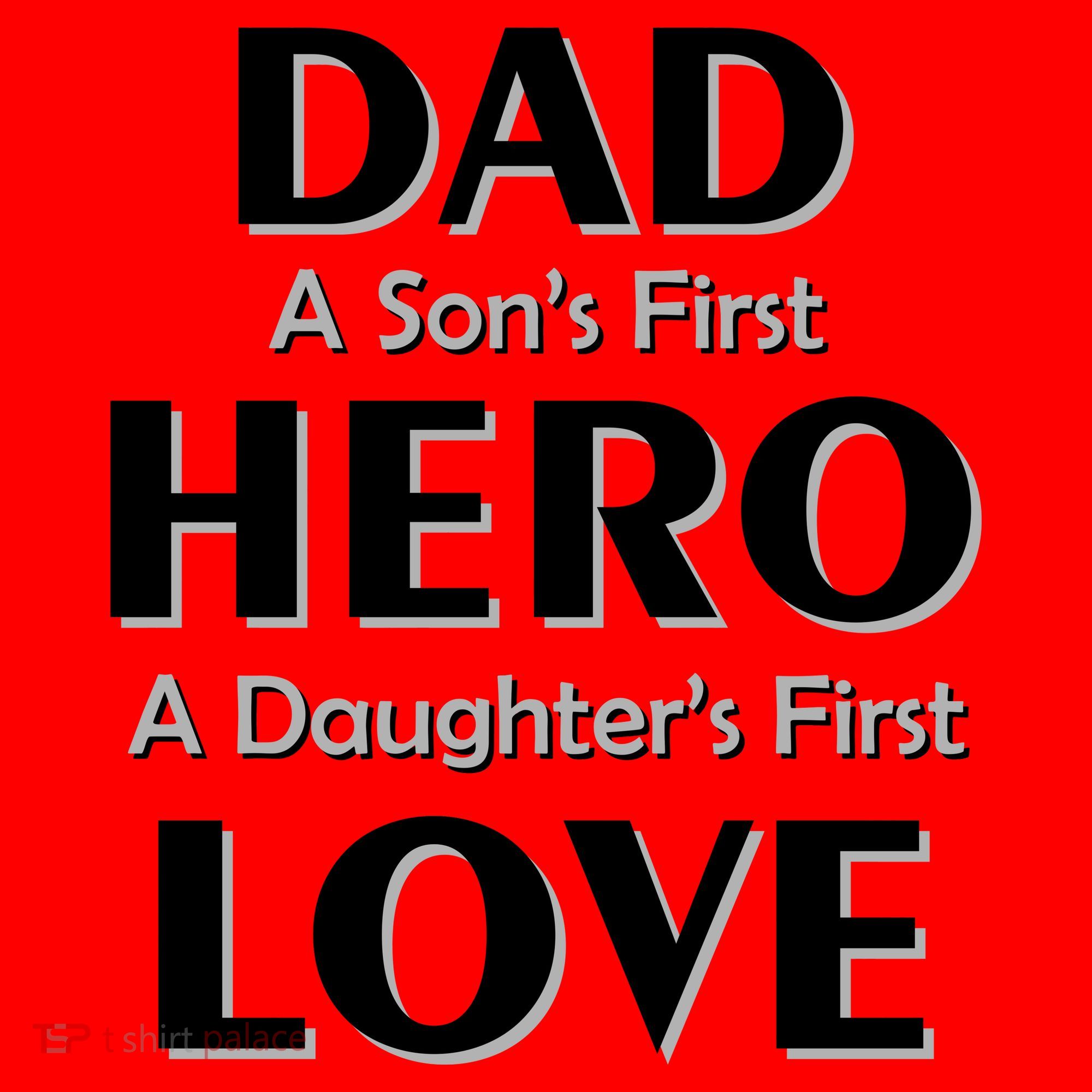 Dad First Hero And Love Santa Hat