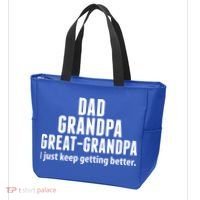 Dad Grandpa Great-Grandpa I Just Keep Getting Better Tote Bag thumb 3