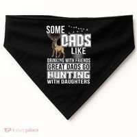 Dad Hunting With Daughters USA-Made Doggie Bandana thumb 0