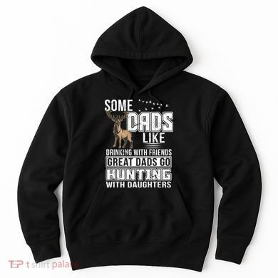 Dad Hunting With Daughters Hoodie