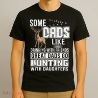 Dad Hunting With Daughters T-Shirt thumb 3