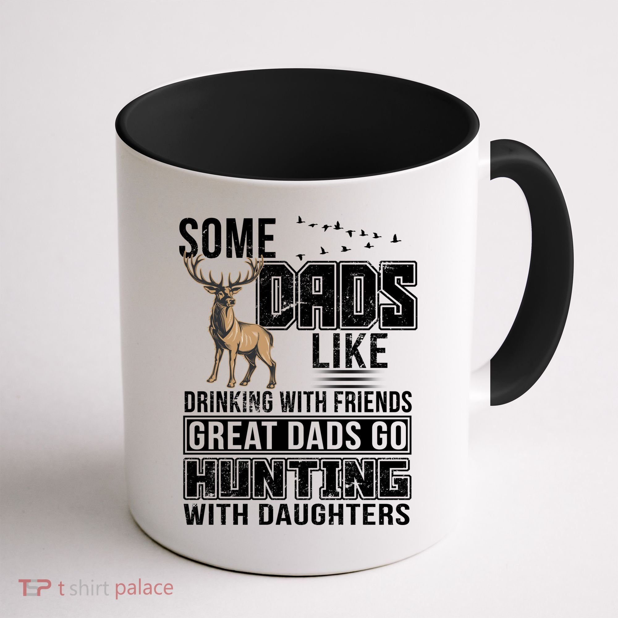 Dad Hunting With Daughters Coffee Mug