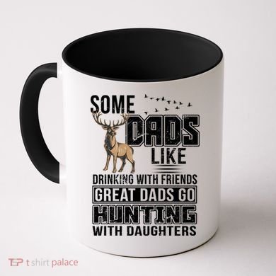 Dad Hunting With Daughters Coffee Mug