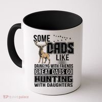 Dad Hunting With Daughters Coffee Mug thumb 0