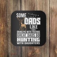 Dad Hunting With Daughters Coaster thumb 0