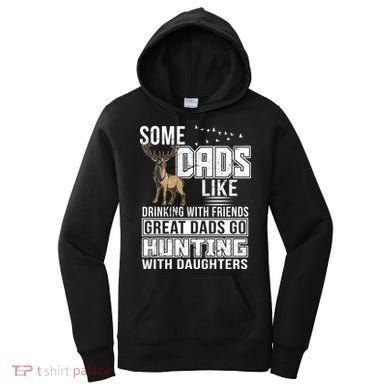 Dad Hunting With Daughters Women's Hoodie