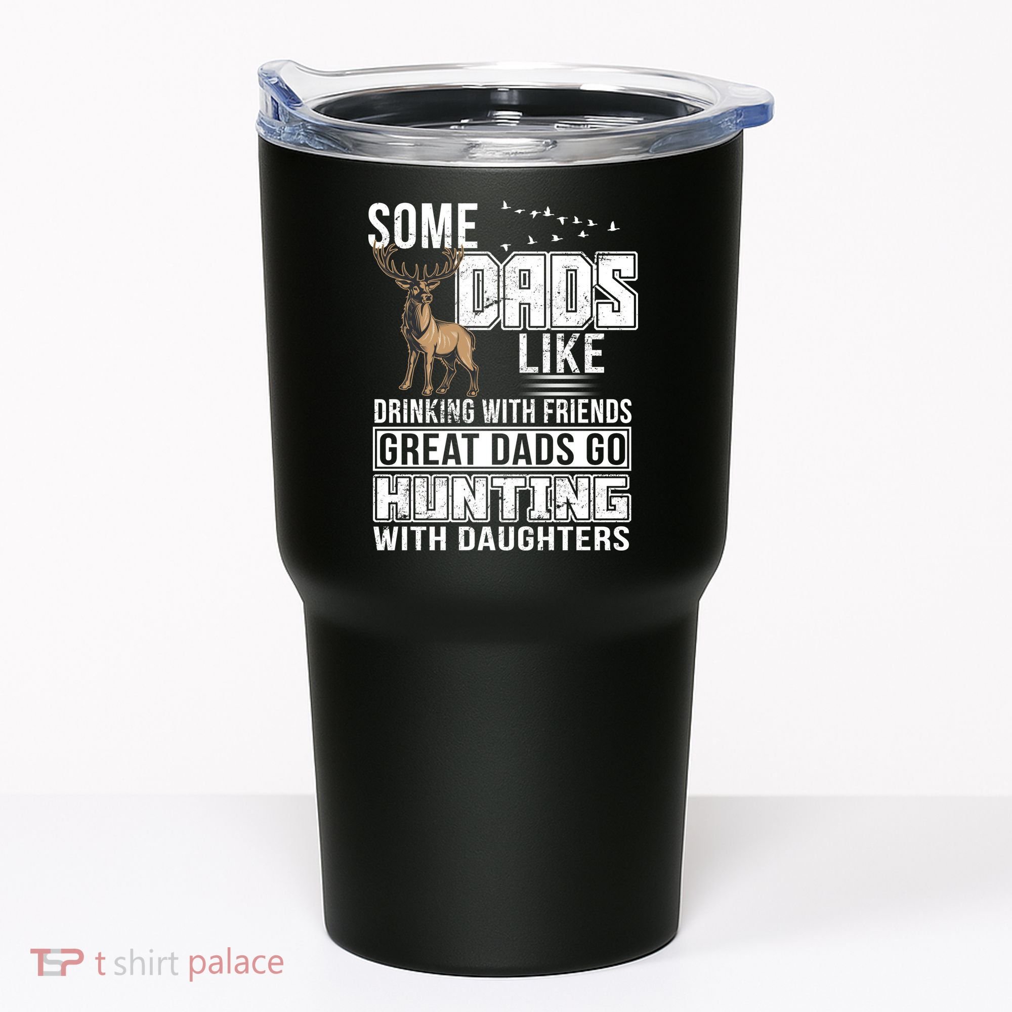 Dad Hunting With Daughters Tumbler