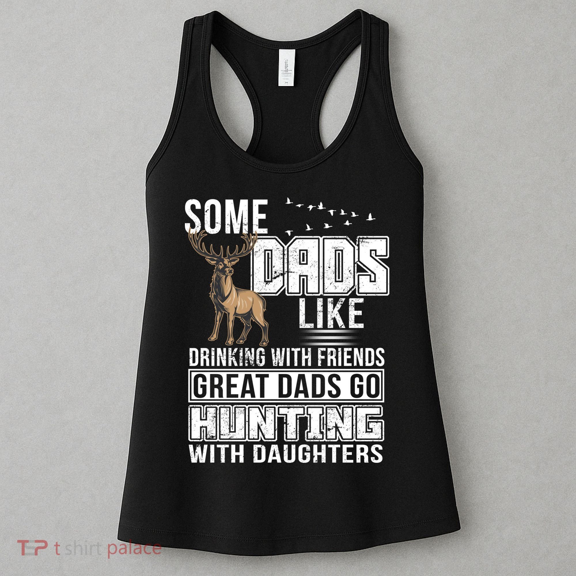 Dad Hunting With Daughters Women's Tank Top