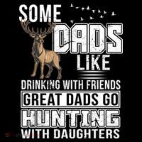 Dad Hunting With Daughters Kids T-Shirt thumb 4