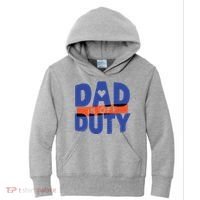 Dad Is Off Duty Kids Hoodie thumb 0