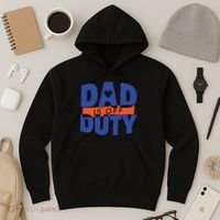Dad Is Off Duty Hoodie thumb 3