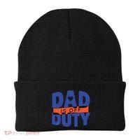 Dad Is Off Duty Beanie thumb 0