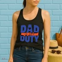 Dad Is Off Duty Women's Tank Top thumb 2