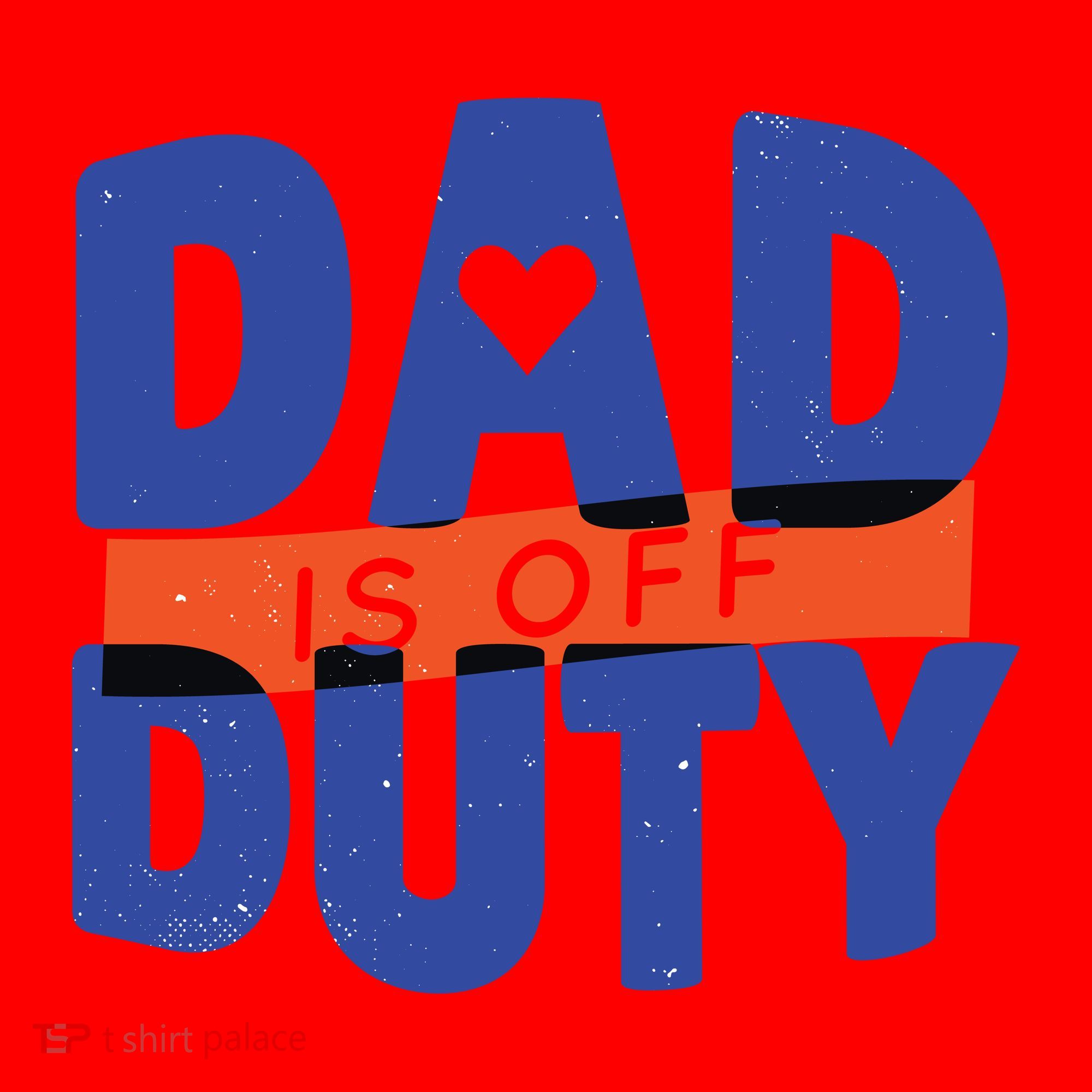 Dad Is Off Duty Santa Hat