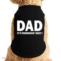 Dad It's Pronounced Boss Doggie Tank thumb 0