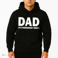 Dad It's Pronounced Boss Hoodie thumb 2