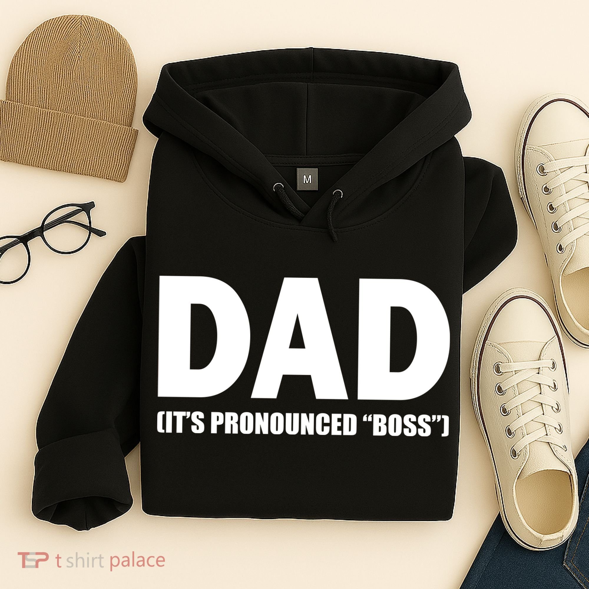 Dad It's Pronounced Boss Hoodie
