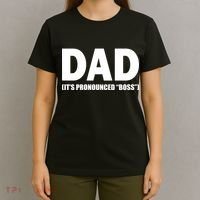 Dad It's Pronounced Boss T-Shirt thumb 4