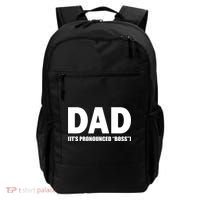 Dad It's Pronounced Boss Backpack thumb 0