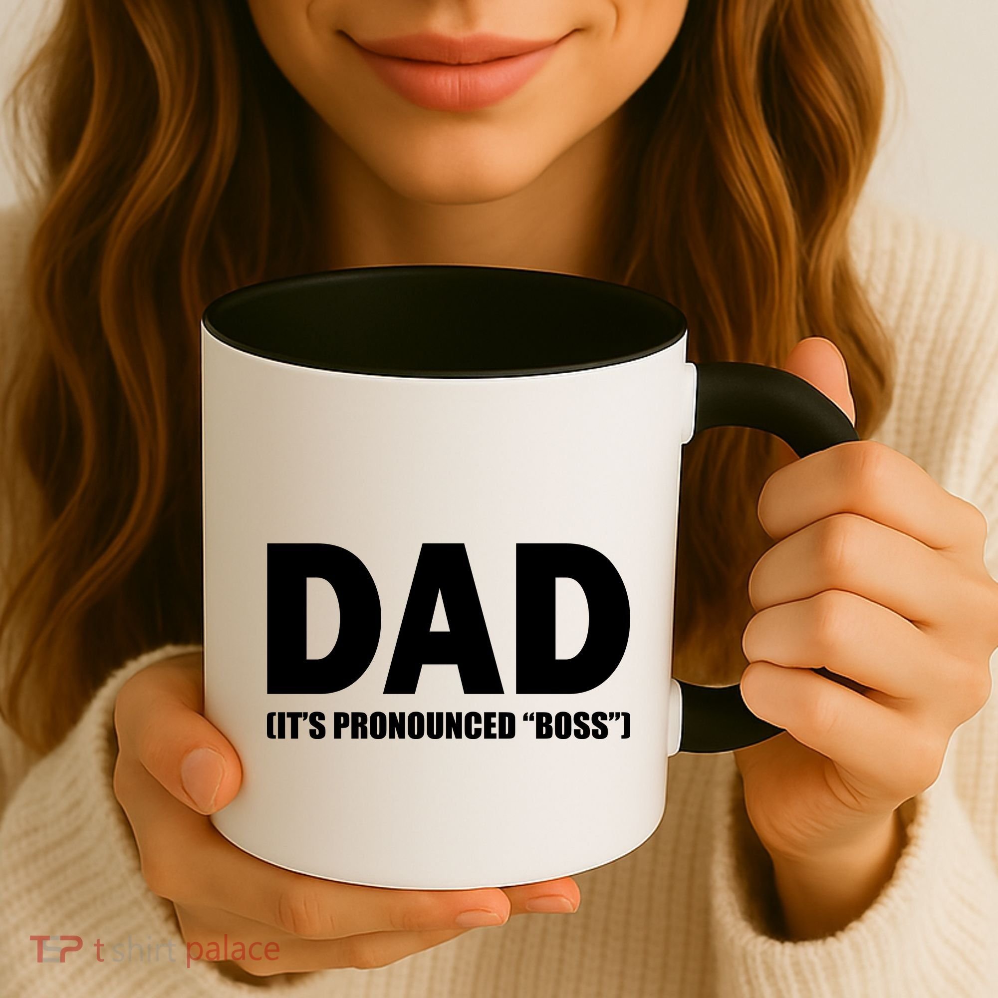 Dad It's Pronounced Boss Coffee Mug