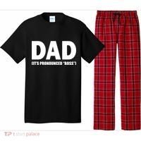 Dad It's Pronounced Boss Pajama Set thumb 0