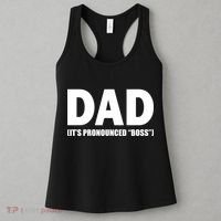 Dad It's Pronounced Boss Women's Tank Top thumb 3